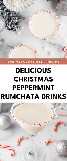 Image for Delicious Christmas Peppermint RumChata Drinks Christmas Cocktails With Rumchata, Peppermint Horchata Drinks, Peppermint Rum Chata Drinks, Peppermint Bark Rumchata Drinks, Christmas Hot Beverages, Rumchata Peppermint Drinks, Rumchata Christmas Cocktails, Rum Chats Christmas Drinks, Rum Chata Christmas Drinks