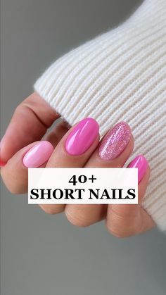 40+ Trendy Short Nails You Can't Get Around This Year brings together stylish Nagel Tips and unique designs perfect for any vibe. From short square nails and simple gel nails to edgy ongeles goth and bat nails, this collection has something for everyone. Explore fun Halloween press-on nails, funky nails, and short almond nails, ideal for versatile looks. With options like acrylic nail tips and press-on nails short, these designs suit any nail type and add a unique twist. Don’t miss out on got... French Manicure Nail Designs, Short Nail Manicure, Cute Short Nails