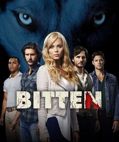 the tv series's poster for bitten n