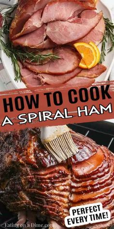 how to cook a spiral ham on the grill