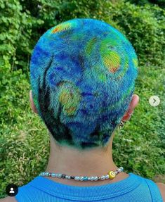 Buzzed Hair Color Design, Shaved Head Colored Hair, Shaved Head Color Design, Bald Hair Designs, Buzzed Head Design, Bald Hair Dye Designs, Buzzcut Dyed Hair Designs, Buzzed Hair Designs, Buzzcut Colored Hair