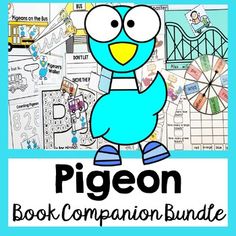 the pigeonon book companion bundle includes books, games and activities to teach children about birds