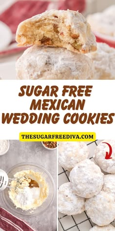 sugar free mexican wedding cookies are the perfect dessert