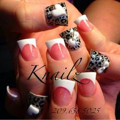 Duck Flare Nails, Flare Nails, White Tips, Curved Nails, Dope Nail Designs, White Tip, Nail Nail, Fabulous Nails, Dope Nails