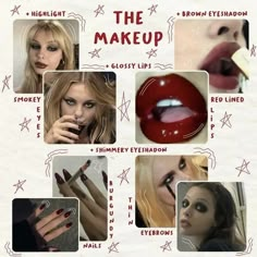 #fashion #girlboss Female Rockstar Makeup, 90s Rockstar Makeup, Rockstar Gf Essentials, Rocker Girlfriend Makeup, Grunge Rockstar Girlfriend Aesthetic, Rock Star Gf Makeup, Rockstar Gf Makeup Tutorial, Rockstar Gf Aesthetic Makeup, Skins Outfit Aesthetic