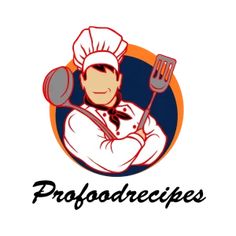 a chef holding a spatula and cooking utensils in front of the word probadaence