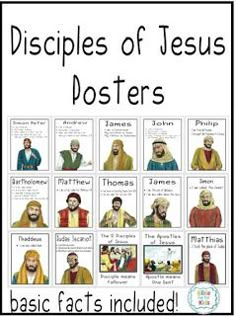 a poster with pictures of jesus's names and the words, which are in different languages