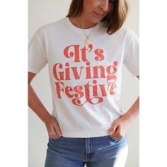 It’s giving festive, baby! Regardless of what you celebrate, this shirt is designed to spread all the cheer during this joyous season. here are the deets: 100% ringspun cotton pre-shrunk, wash and dry as you wish! water based inks, sustainably printed this is a unisex tee and fits bigger than our standard Polished Prints shirts! it is also a little heavier than our tees. while soft, it has less give. please check out the size chart and compare to your favorite tee for details on fit. Prints Shirts, Mental Health T Shirts, Fall Tee, Funny Christmas Shirts, Christmas Mom, Thanksgiving Shirts, Crew Shirt, Christmas Tees, Holiday Shirts