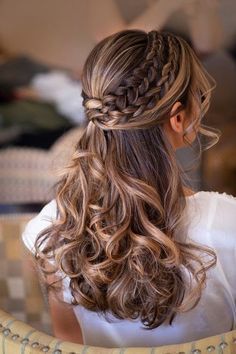 Side Braid Hairstyles, Homecoming Hairstyles Updos, Peinados Fáciles Para Cabello Corto, Penteado Cabelo Curto, Homecoming Hairstyles, Down Hairstyles, Prom Hair