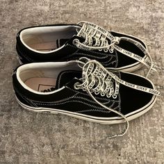 Sandy Liang Is A Nyc Designer. Who Did A Collaboration With Vans On Multiple Silhouettes. These Old Skools Are Sold Out Everywhere. If You Have Any Questions Feel Free To Ask! Nyc Design, Sandy Liang, Vans Black, Womens Vans, Vans Shoes, Very Rare, Womens Shoes Sneakers, Shoes Sneakers, Size 6