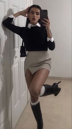 Elegantes Party Outfit, Date Outfit, Winter Fashion Outfits Casual, Foto Poses, Looks Black, Stylish Work Outfits, Looks Chic, Date Outfits, Outfit Inspo Fall