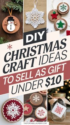 christmas craft ideas to sell as gift under $ 10