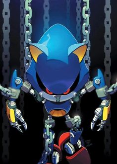 Classic Anime Premium Posters - Brand My Case Metal Sonic Pfp, Sonic Core, Sonic Pfp, Metal Sonic, Sonic Mania, Sonic Fanart, New Retro Wave, Web Comic, Classic Anime