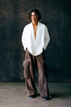 Greg Lauren Spring 2022 Menswear Collection - Vogue Spiritual Fashion, Greg Lauren, Male Fashion Trends, Vogue Russia, Looks Style, Mens Street Style