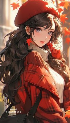 Kaya Raya, Fall Anime, Pretty Princess, Girly Art Illustrations, Digital Art Anime, Digital Art Girl, Cute Anime Pics, Girly Art, Handsome Anime Guys