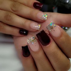 Nail Designs Toenails, Acrylic Gel, Nail Designs Glitter, Nude Nails, Fake Nails, Toe Nails, Short Nails, Glitter Nails