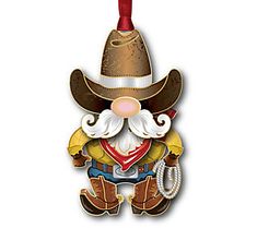 an image of a cartoon character wearing a cowboy hat and holding a lasso in his hand