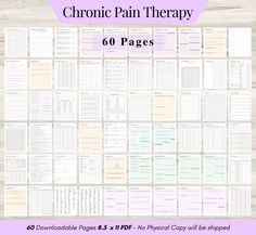 Chronic Illness Journal, Emotion List, Pain Tracker, Family Health History, List Of Emotions, Budget Calculator, Gratitude Prompts, Symptom Tracker, Medication Tracker