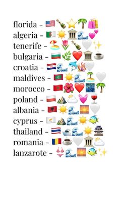 an illustrated poster with different countries and their names in the middle one is white, while the other is black