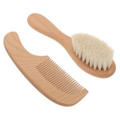 Description The baby brush set includes a soft-bristle bath brush and hair comb for washing and massaging the baby's skin during bath time. The brush provides a gentle and comfortable experience. The handle is made of wood, which ensures safety and reliability. This set of baby brushes meets your baby grooming needs. Features -Color:As Shown -Material:Wood -Size:14.30X4.50X0.80cm/5.62X1.77X0.31in -Size:15.00X4.20X3.30cm/5.89X1.65X1.30in -Soft bristle is used for a gentle and comfortable scrubbing and grooming experience for babies. -sturdy and durable, not easy to get damaged. can be used on all hair types. -lightweight and easy to handle, comfortable for parents to use, groom your baby's hair with ease. -easy to maintain and clean. Simply rinse or wipe the brush and comb and let them air Scalp Cleaning, Wood Brush Hair, Wooden Hair Brushes, Small Hairbrush, Wooden Hair Brush, Baby Grooming, Baby Hair Brush, Shower Brush, Bath Brushes