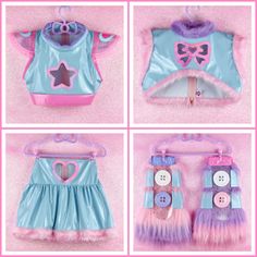 Y2k Space Outfit, Uchuu Kei Aesthetic, Uchuu Kei Fashion, Cyberpop Fashion, Cyberpop Aesthetic, Aliencore Outfit, Alien Outfit Ideas, Pink And Blue Outfit, Alien Outfit