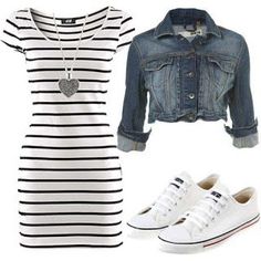 Green Dress Outfit, Mode Casual, My Dream Closet, Spring Summer Outfits, Converse Shoes, Spring Summer Fashion, My Fashion