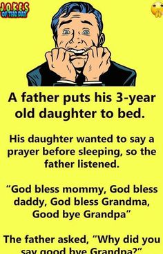 Daughter Quotes Funny, Funny Jok, Jokes Hilarious, Hilarious Jokes, Funny Long Jokes, Say A Prayer, Clean Jokes, Relationship Jokes, Short Jokes