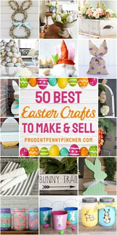 the best easter crafts to make and sell