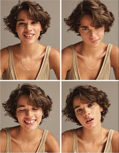 Super Short Wavy Hair, Short Thick Hairstyle, Hair Inspiration Short, Lob Hairstyle, Short Wavy, Penteado Cabelo Curto, Short Hair Haircuts, Hair Reference, Cut My Hair