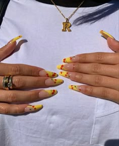 Nail Training, Nail Art Practice, Nail Practice, Art Skills, Nails Now, Yellow Nails, Minimalist Nails, Heart Nails, Dream Nails