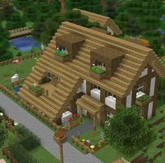 Cottage Minecraft, Houses Minecraft