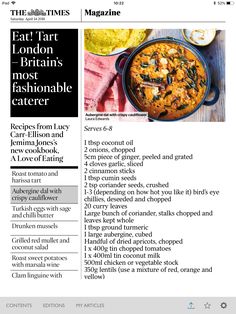 an article in the times magazine about what to eat and how to make it easier