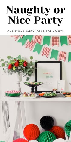 a table with plates and decorations on it for a christmas party or brunch