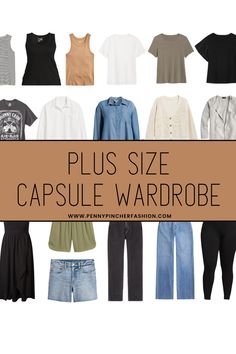 plus size capsule wardrobe Capsule Wardrobe For Short Women, Minimalist Wardrobe Plus Size, Capsule Wardrobe 50 Plus, Capsule Plus Size Wardrobe, 40 Piece Capsule Wardrobe, Plus Size Capsule Wardrobe Summer, Minimalist Clothes Plus Size, Work Trip Capsule Wardrobe, Capsule Wardrobe 2024 Plus Size