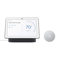 thermostaer is connected to an electronic device