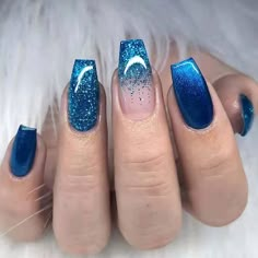 Coffin Press On Nails, Gradient Nails, Kwanzaa, Nail Art Accessories, Artificial Nails, Nail Arts, Ombre Nails, Acrylic Nail Designs, Mani Pedi