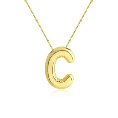 PRICES MAY VARY. BUBBLE LETTER NECKLACE: Cute bubble initial necklace is sparkly in sunlight puffy design make the necklace more adorable. Bubble letter necklace to be worn with many different outfits.Both large and small-sized pendants are available for selection MATERIAL: The bubble letter necklace is a 17.7+1.9 inch adjustable chain. High quality 18K copper gold-plated to prevent allergies,nickel free,lead free,and hypoallergenic. CARE TIPS: Plated with anti-tarnish coating,please keep it dry Puffy Design, Teen Girl Jewelry, Design Balloon, Balloon Necklace, Alphabet Necklace, Bubble Letter, Bubble Letters, Gold Balloons, Chain Necklaces