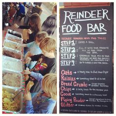 children are standing in front of a food bar with their hands on the trays