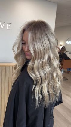 Dimensional Blonde Hair, Blonde Hair Goals, Hello Hair, Blonde Highlights On Dark Hair, Summer Blonde Hair, Blonde Hair Transformations, Icy Blonde Hair, Ashy Blonde