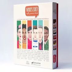 the dvd cover for who's she? is shown in front of a white background