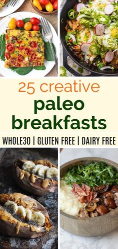 25 whole - wheat breakfasts with egg - free ideas palen gluen, dairy