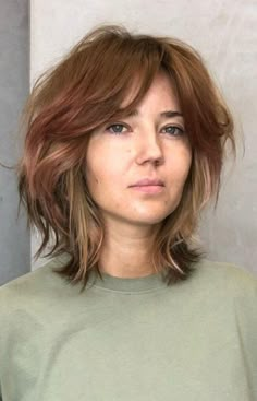 The Trend Spotter, Bob Hairstyles With Bangs, Texturizer On Natural Hair, Shag Haircut, Trendy Haircuts, Haircuts With Bangs