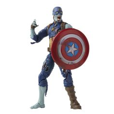 captain america action figure from hasbroin's toys and collectibles, inc