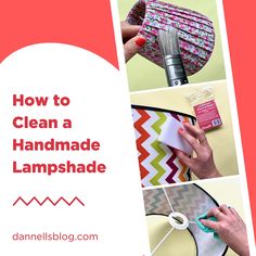 You've created a beautiful handmade lampshade for your home, but how do you keep it looking its best?   In today's blog post, we'll delve into various techniques for cleaning different types of lampshades. Whether it's practical tips for hard and soft lampshade cleaning or methods for maintaining plastic, PVC, and glass ones, you'll discover how to thoroughly clean, remove stains, and even handle lampshade fringes. Lampshade Inspiration, Diy Lampshade, Handmade Lampshades, Remove Stains, Diy Lamp Shade, Step By Step Guide, Stain Remover, Lampshades, Step Guide