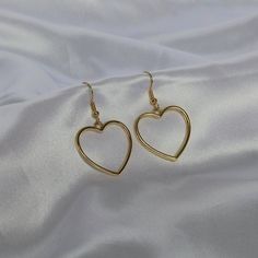 Don't miss out on these beautiful gold heart drop earrings. They work with a large variety of looks and add a bit of sparkle to your outfit. MORE jewellery pieces available on our shop! Any questions please message we are happy to help. Free postage in UK Thank you for shopping with us Heather&Bumble 📪Follow us at: Instagram: heatherandbumble Twitter: Heather_Bumble Pintrest: Heather & Bumble Gold Heart Drop Earrings - Gold Heart Earrings,Gold Heart Jewellery,Gold Earrings In The UK,Gold Jewellery In The UK,Love Heart Earrings Gold Heart Earrings, Heart Jewellery, Gold Heart Earring, Drop Earrings Gold, Gold Jewelry Earrings, Jewellery Gold, Tiny Earrings, Heart Drop Earrings, Jewelry Card