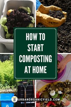 how to start composting at home