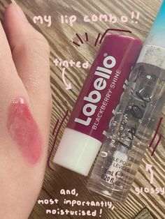 Technic Lip Oil, Labello Lip Balm Blackberry, Labello Lip Oil, Blackberry Lips, Blackberry Lip Balm, Labello Cherry, Labello Lip Balm, Beginner Skin Care Routine, Berry Lips