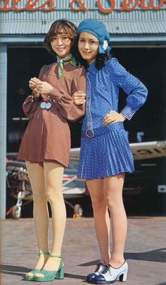 1970s fashion inspo japan Retro Asian Fashion, Vintage Japanese Fashion, 60s 70s Aesthetic, 60’s Fashion, 60s 70s Fashion, 60s And 70s Fashion, 70s Inspired Fashion, Sixties Fashion, Mod Fashion