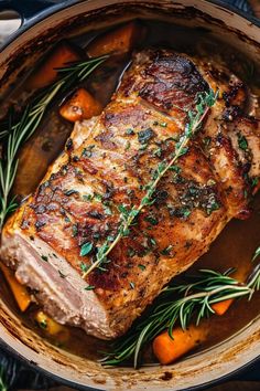 Dutch Oven Pork Loin Pork Loin Slow Roast In Oven, Oven Pork Loin Roast, Slow Roast Pork Loin Oven, Slow Roast Pork Tenderloin Oven, Pork Loin Potatoes Carrots Oven, How To Bake A Pork Loin In The Oven, Tender And Juicy Pork Loin Roast Recipe, Pork But Roast, Pork Loin Bone In Recipes