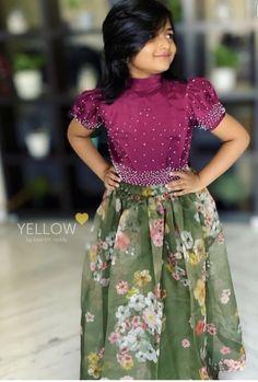 Net Frock Designs For Kids, Long Frock Designs For Kids, Baby Long Frocks Designs, Pattu Frocks For Kids, Kids Traditional Wear Indian, Long Frocks Design, Long Frocks Indian, Net Frocks, Girls Frocks Design